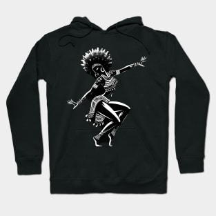 Afrocentric Woman Dancing Hoodie